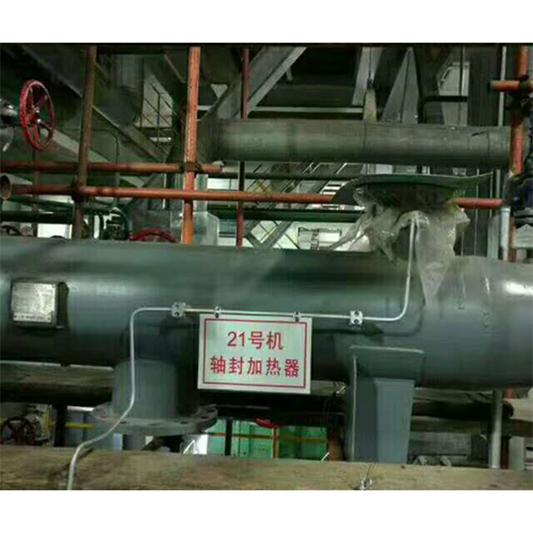 電廠軸封加（jiā）熱器清洗現場